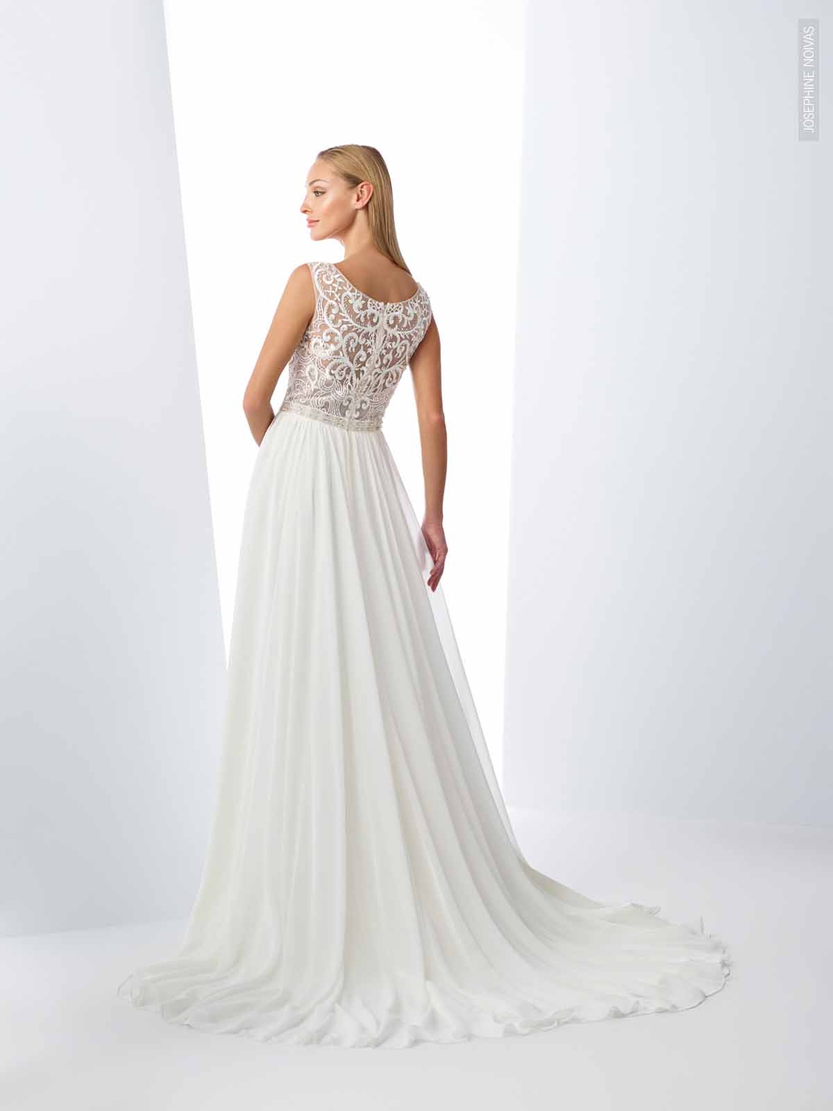 vestido de noiva evase 2018