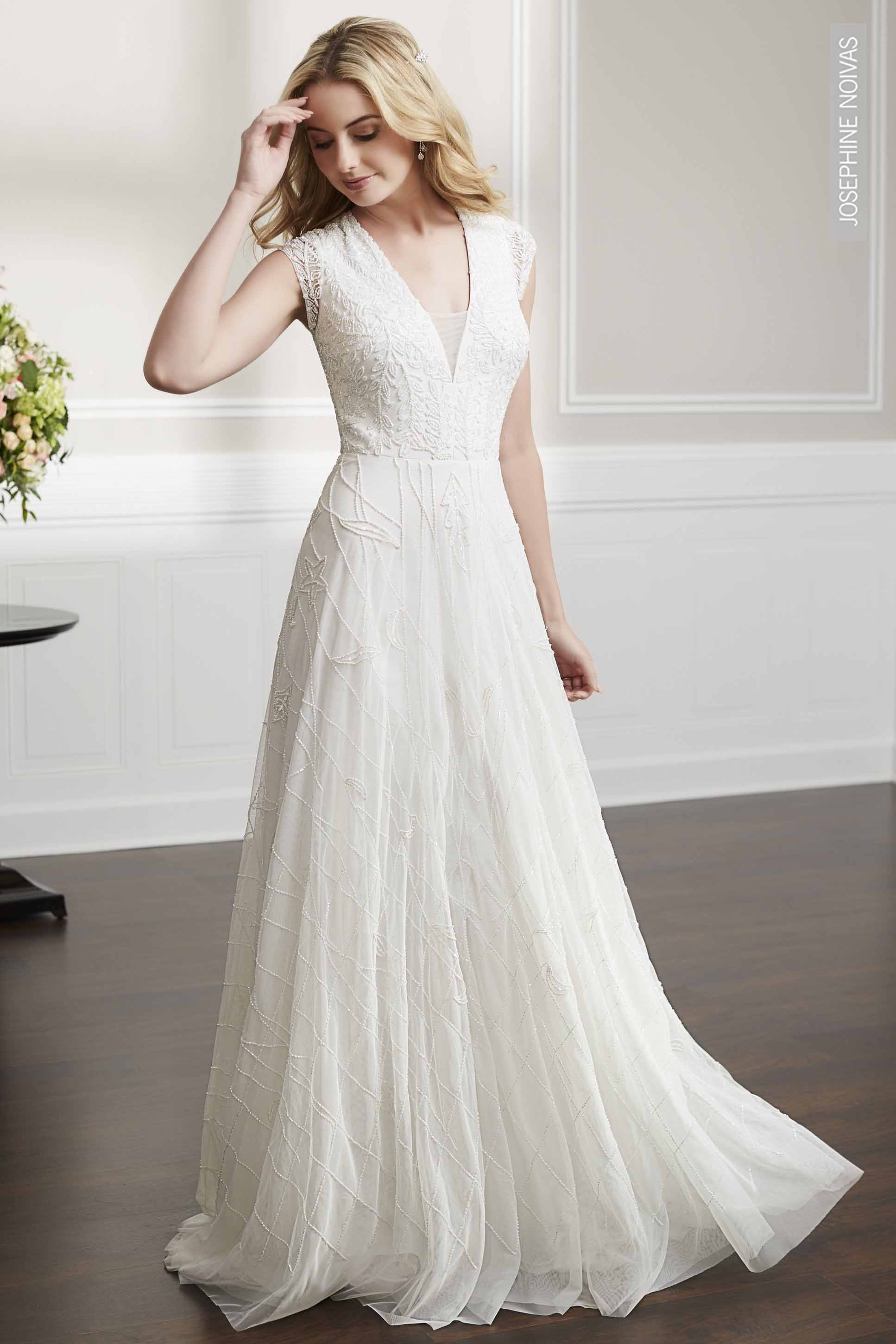 Vestido de noiva simples 20 modelos elegantes para usar